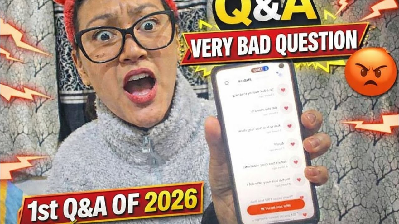 ||1st Q&A OF 2026 VERY BAD QUESTION ⁉️🤬|| EP 31||
