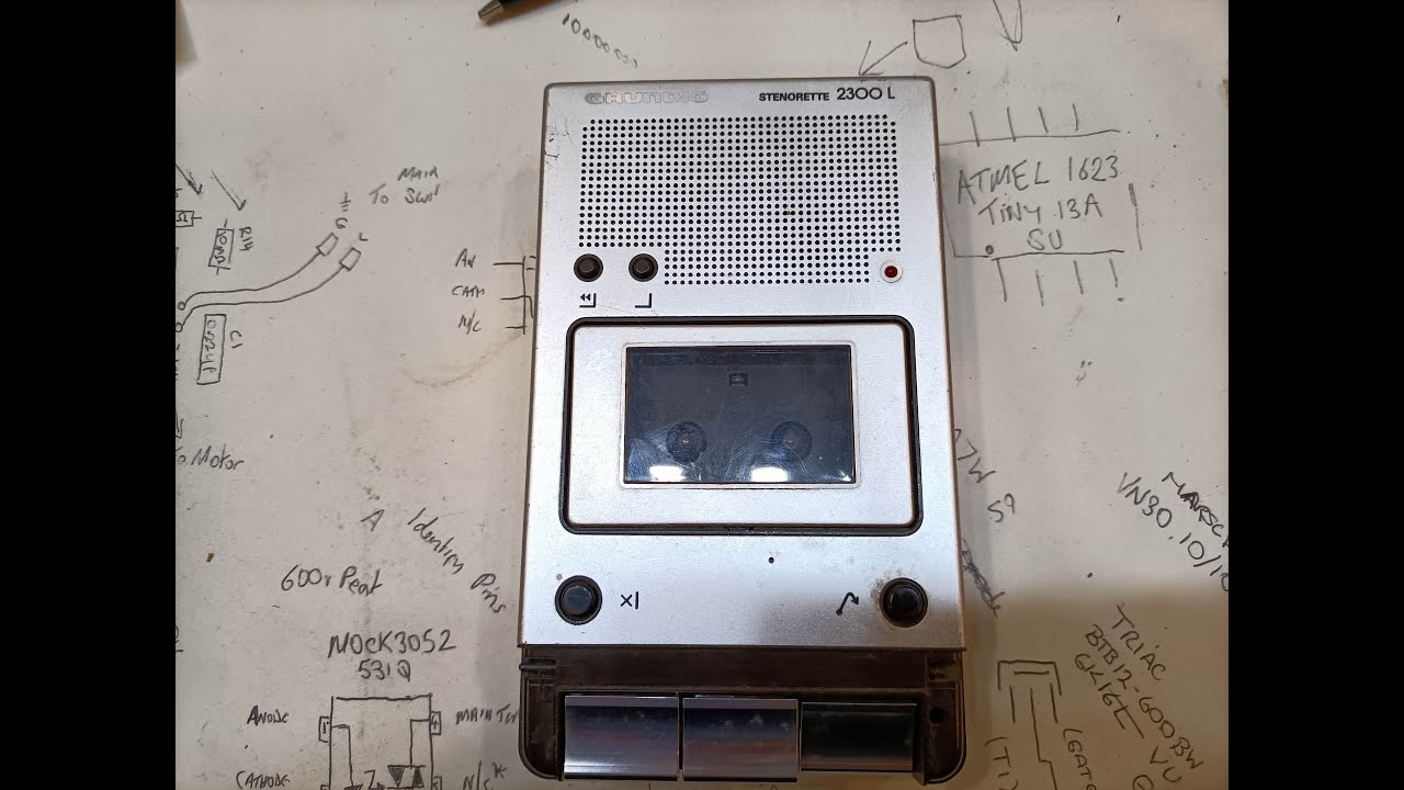 Grundig stenorette 2100L from West Germany they have ways of making you talk vintronics vintage hifi