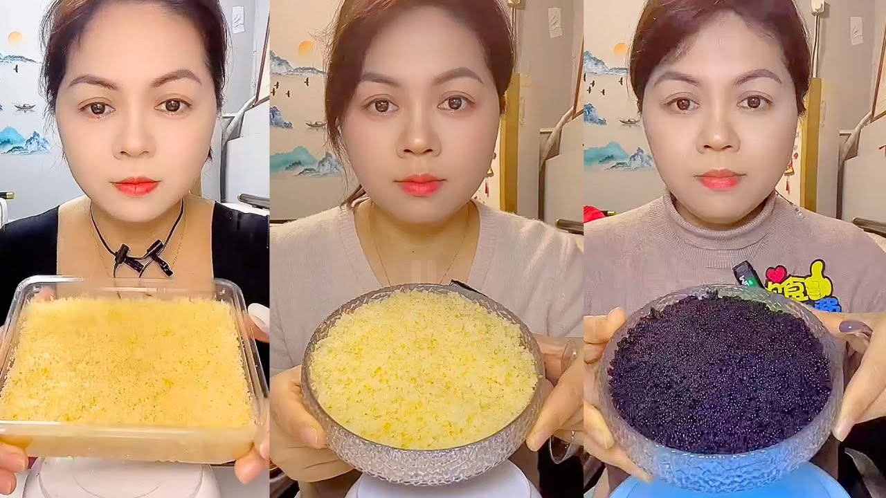 Chinese Colorful Fish Roe ASMR | Layered Seafood Eating Sounds #55