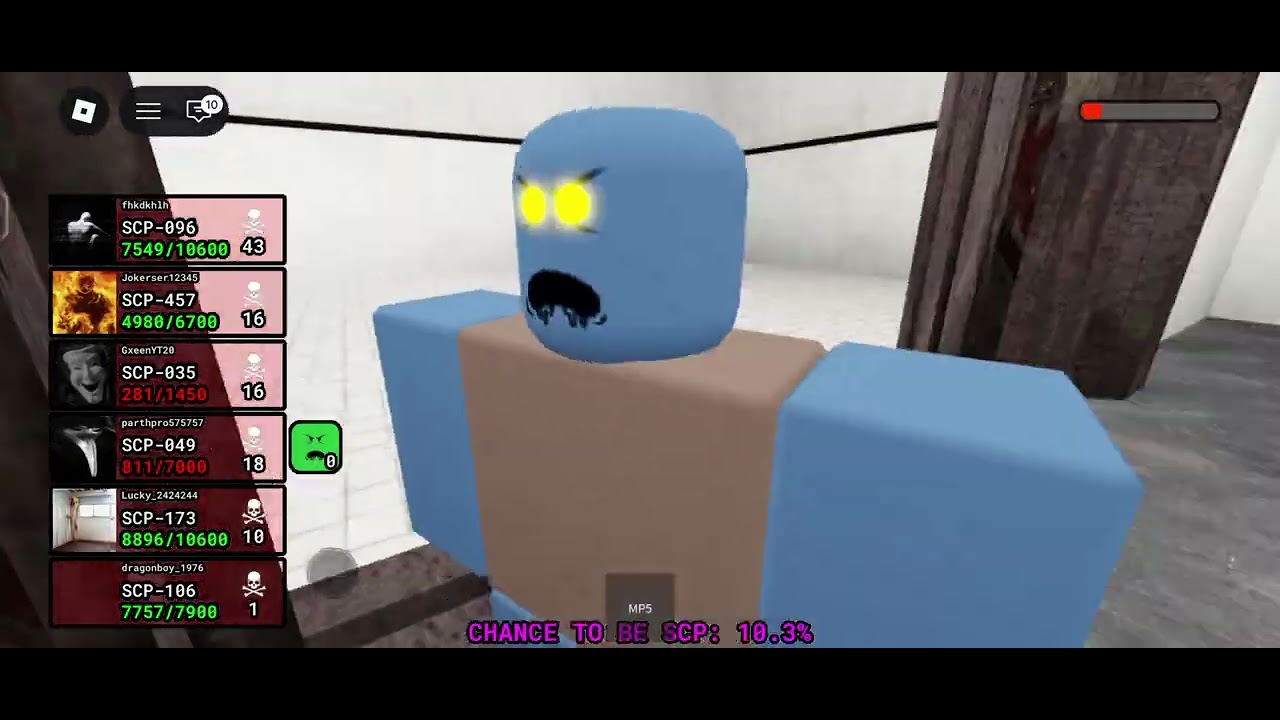 Playing scp 035 in be scp or guard