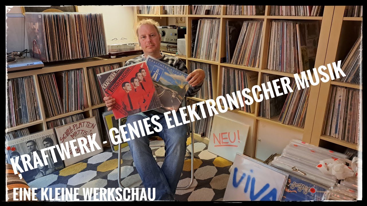 KRAFTWERK - GENIES ELEKTRONISCHER MUSIK #vinyl #kraftwerk #krautrock