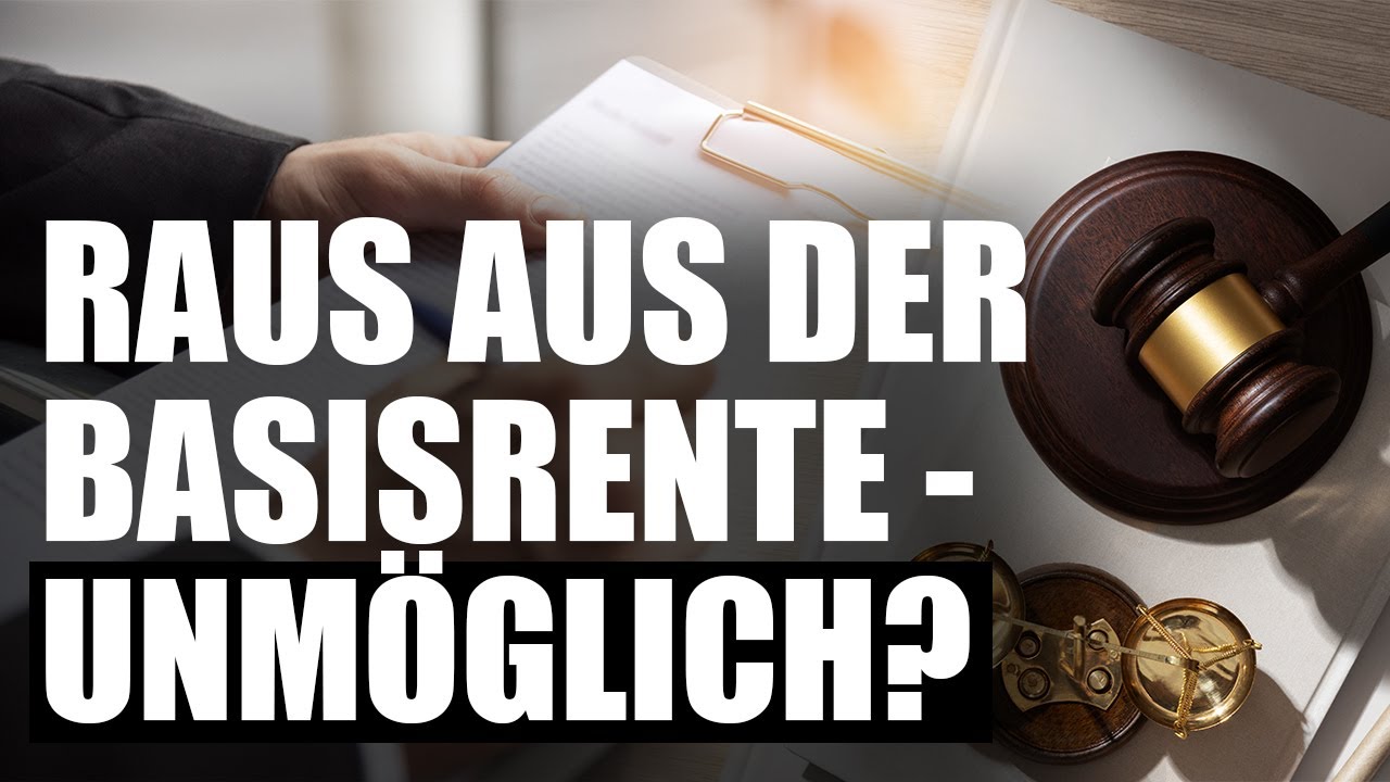 Basisrente k&uuml;ndigen - so funktioniert es!