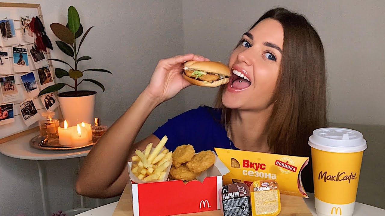 БРЕКЕТЫ 😬 ФОТО ДО / ПОСЛЕ  || МУКБАНГ макдональдс mcdonalds бургер burger наггетсы nuggets MUKBANG