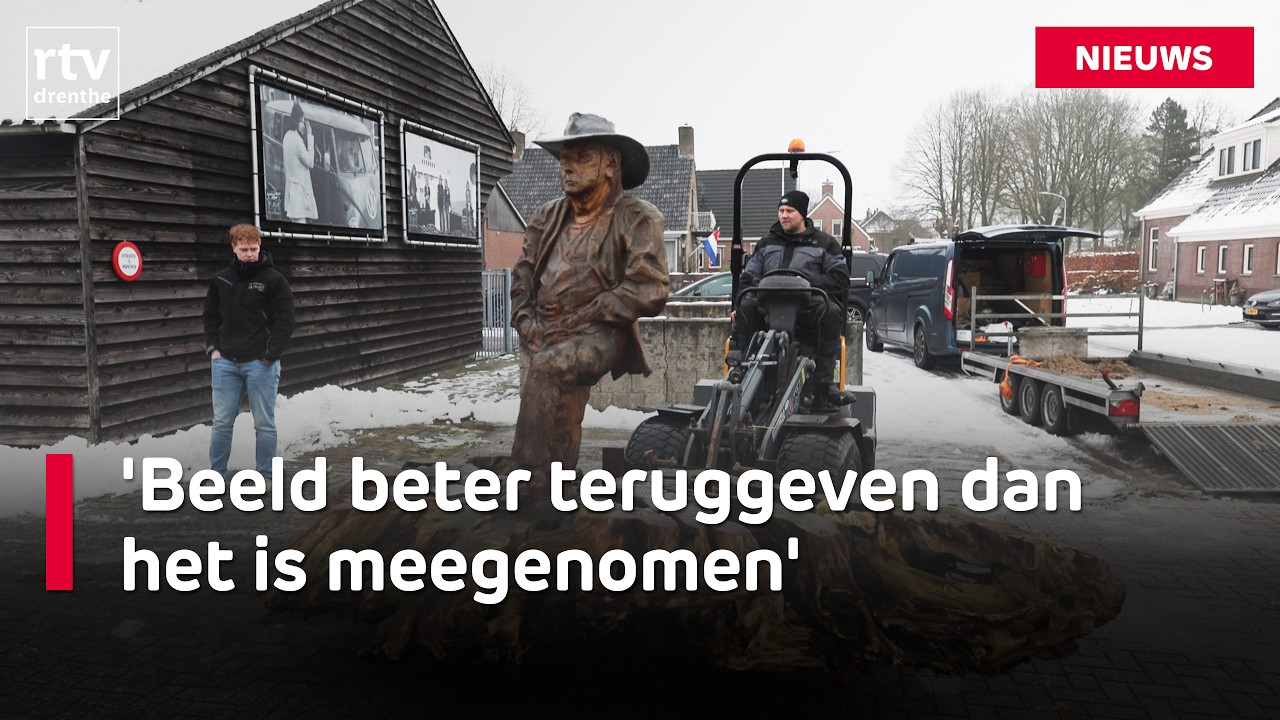 'Houten Harry' Muskee terug in Grolloo | RTV Drenthe