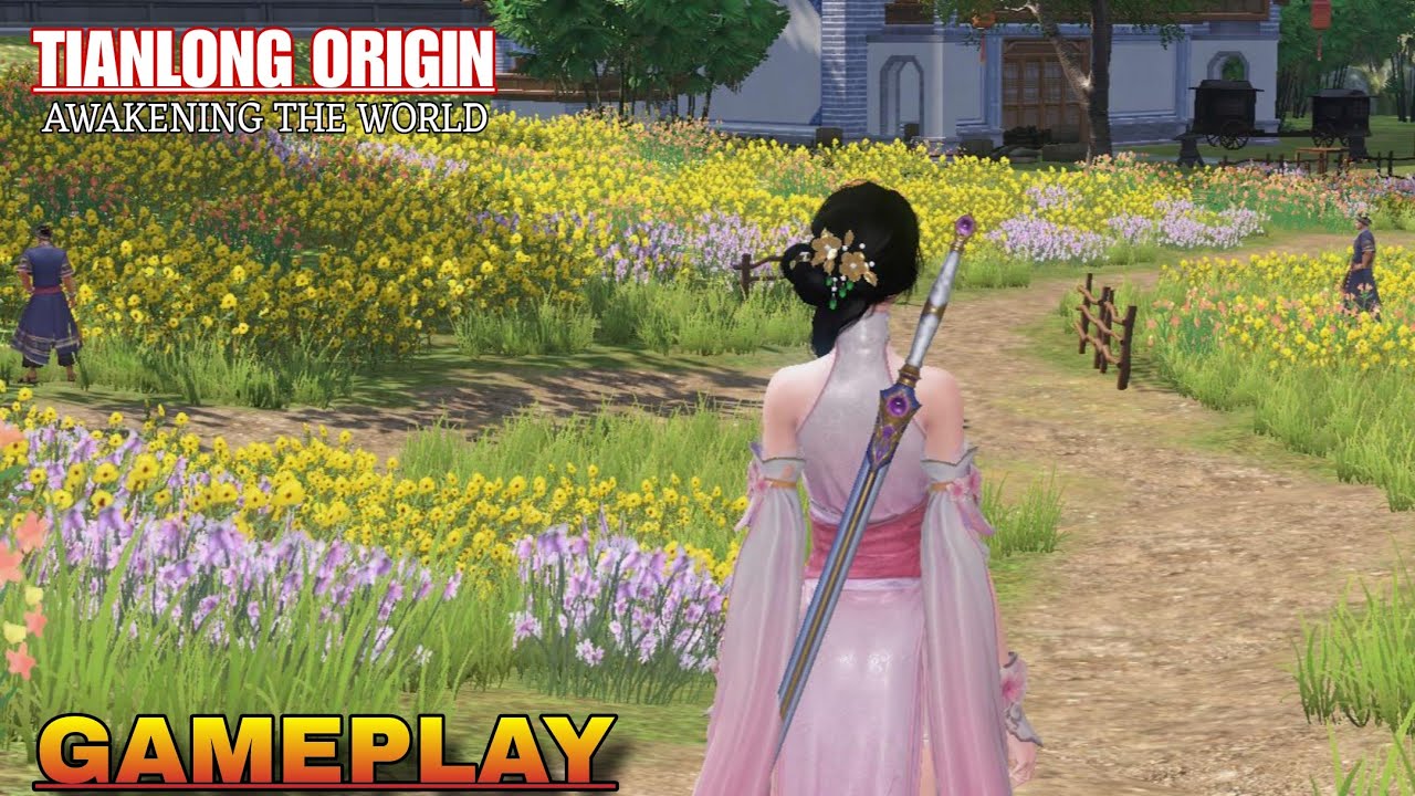 TIANLONG ORIGIN AWAKENING THE WORLD: ГЕЙМПЛЕЙ НОВОЙ MMORPG ДЛЯ ANDROID/iOS