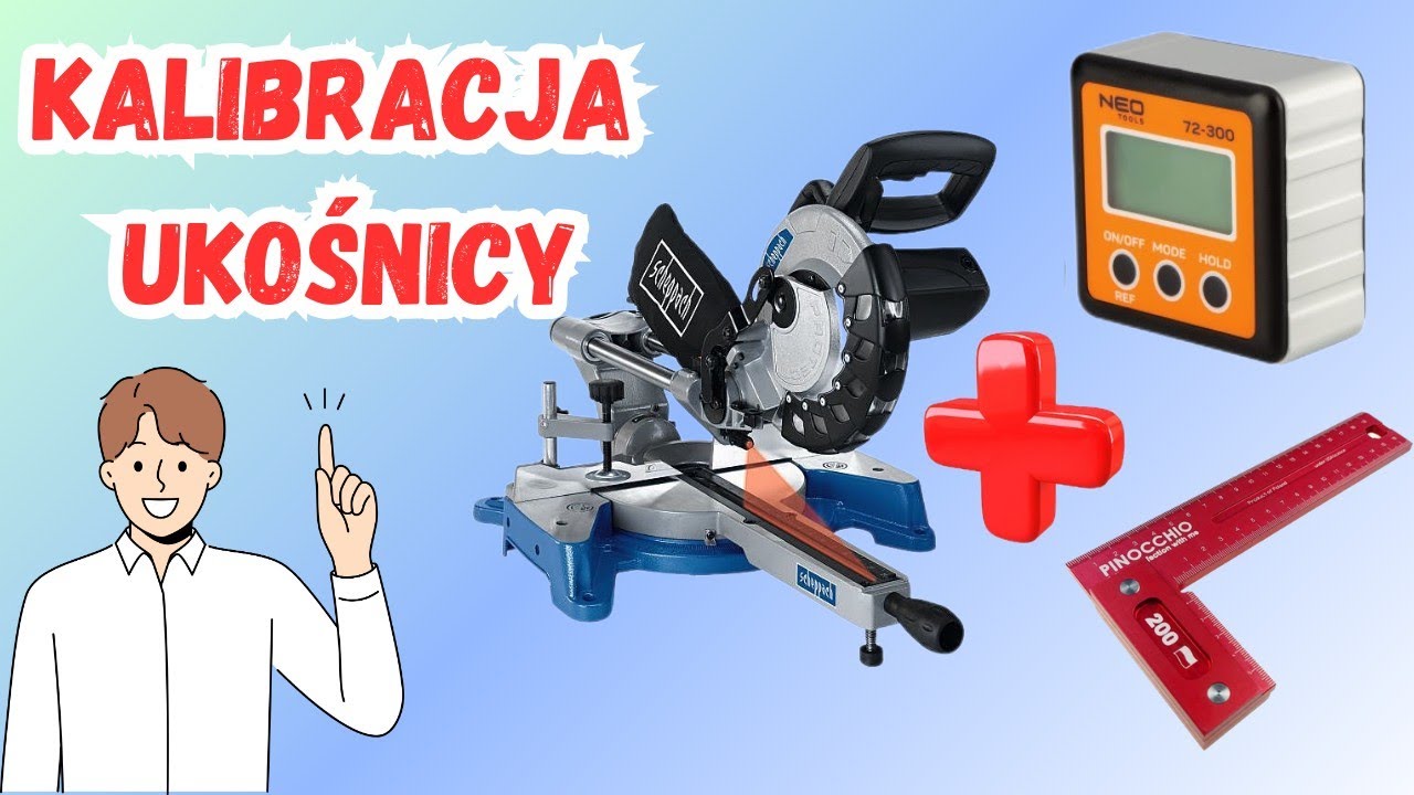 Kalibracja Ukośnicy #scheppach HM216