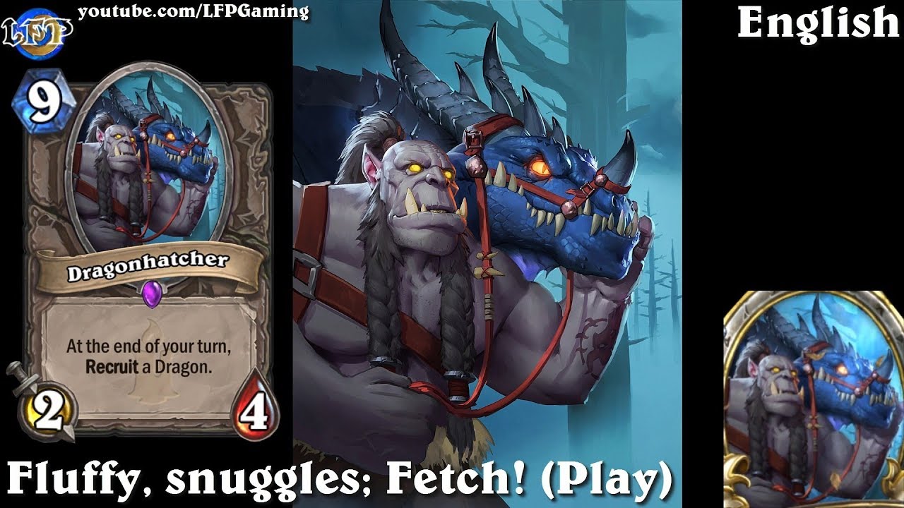 Hearthstone: Dragonhatcher card sounds in 14 languages -Kobolds & Catacombs