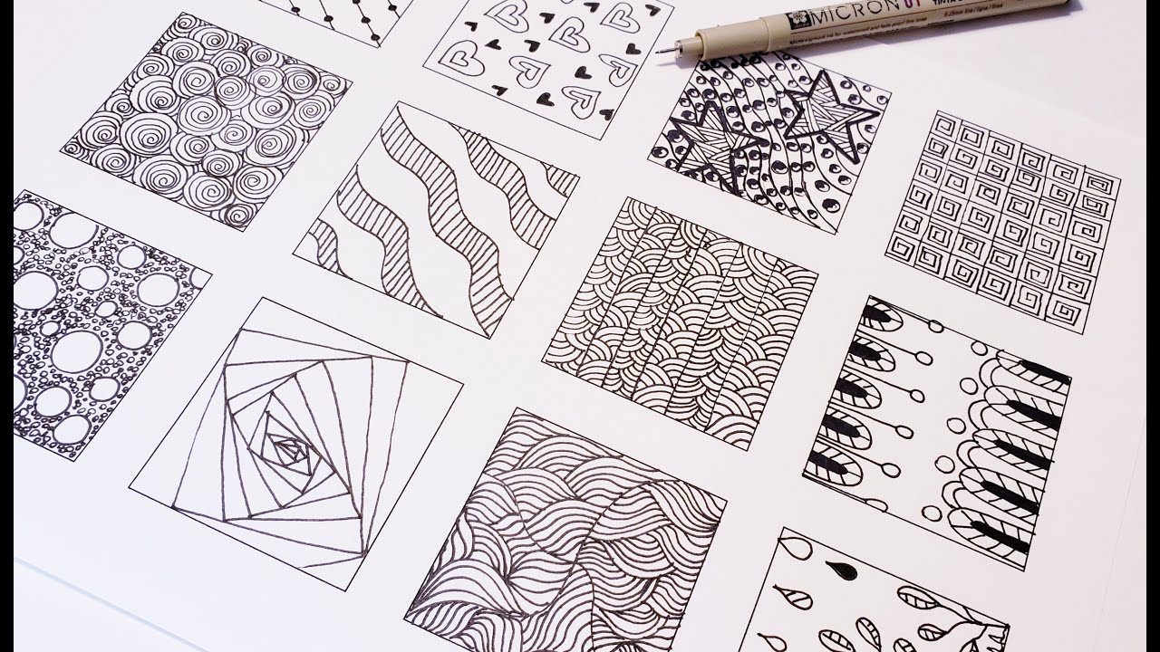 Easy Doodle Patterns | Beginner Basics