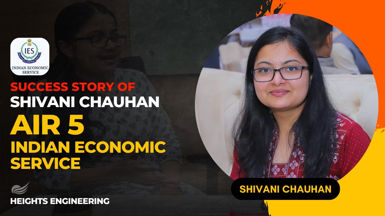Shivani Chauhan IES AIR 5 Interview | Indian Economic Services 2024 Success Story #ies #upsc #tips