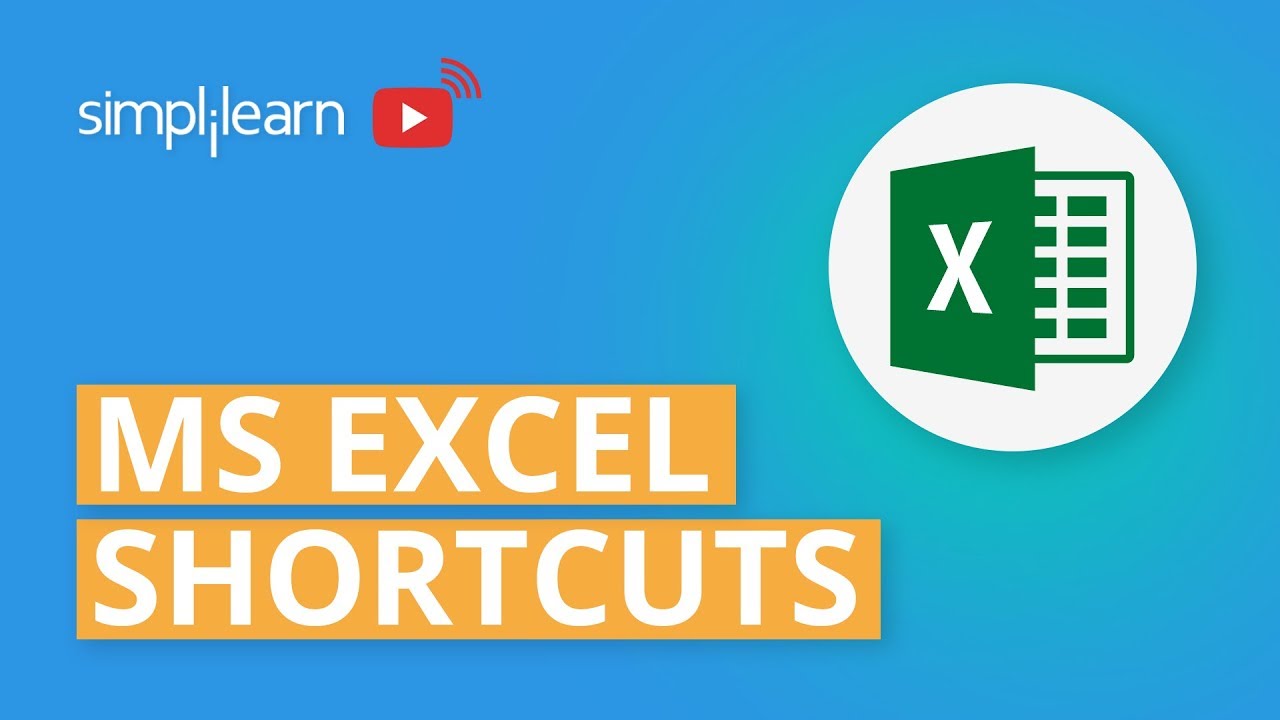 Excel Tips And Tricks 2026 | MS Excel shortcuts | MS Excel Tutorial l Simplilearn