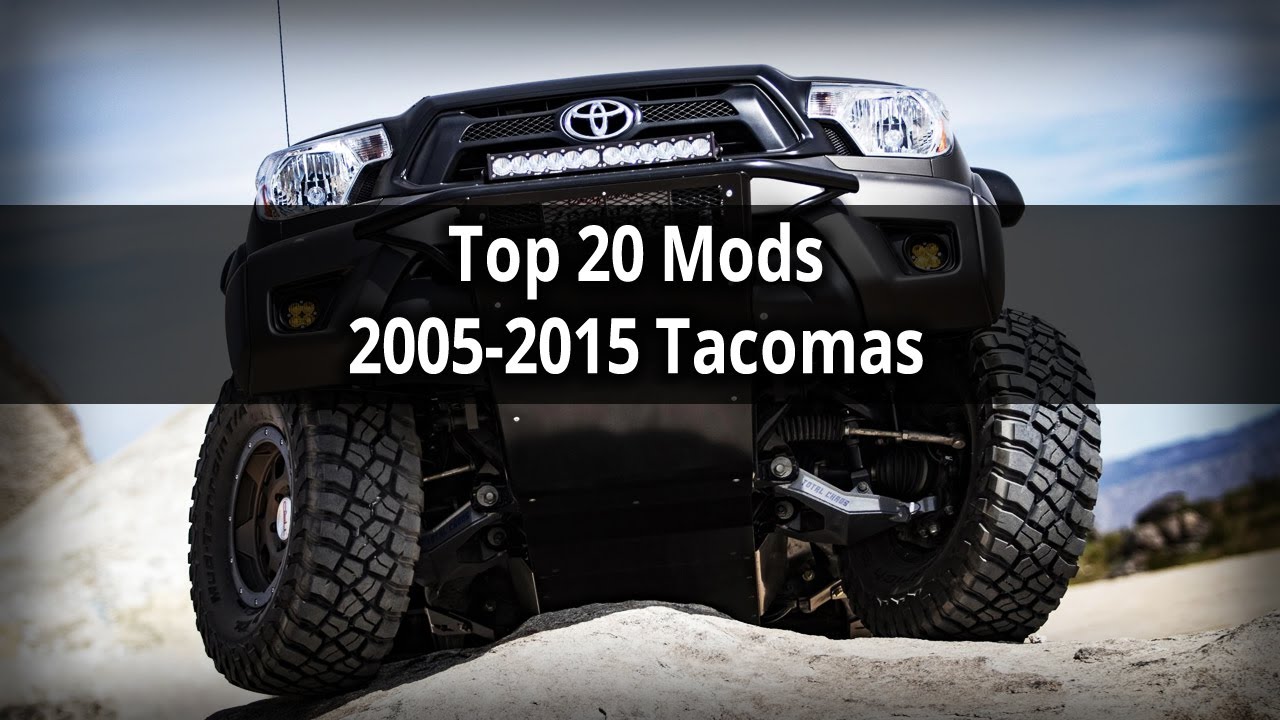20 лучших модификаций и аксессуаров до 200 долларов для Toyota Tacoma 2-го поколения (2005–2015)