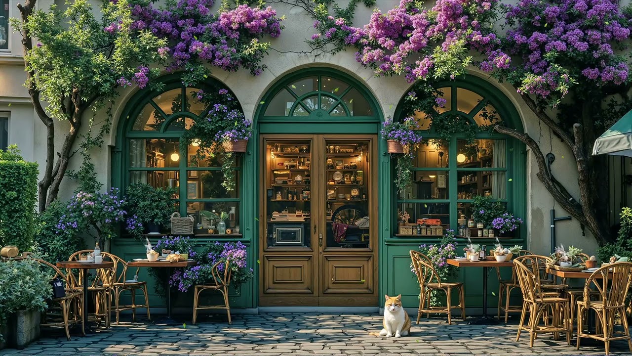 Smooth Spring Café Jazz ☕🎶 Relaxing Coffee Music for Work, Study & Peaceful Moments