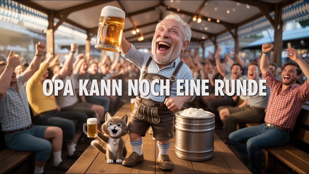 Opa kann noch eine Runde | Bier Alarm Party-Hit 2025 🍻