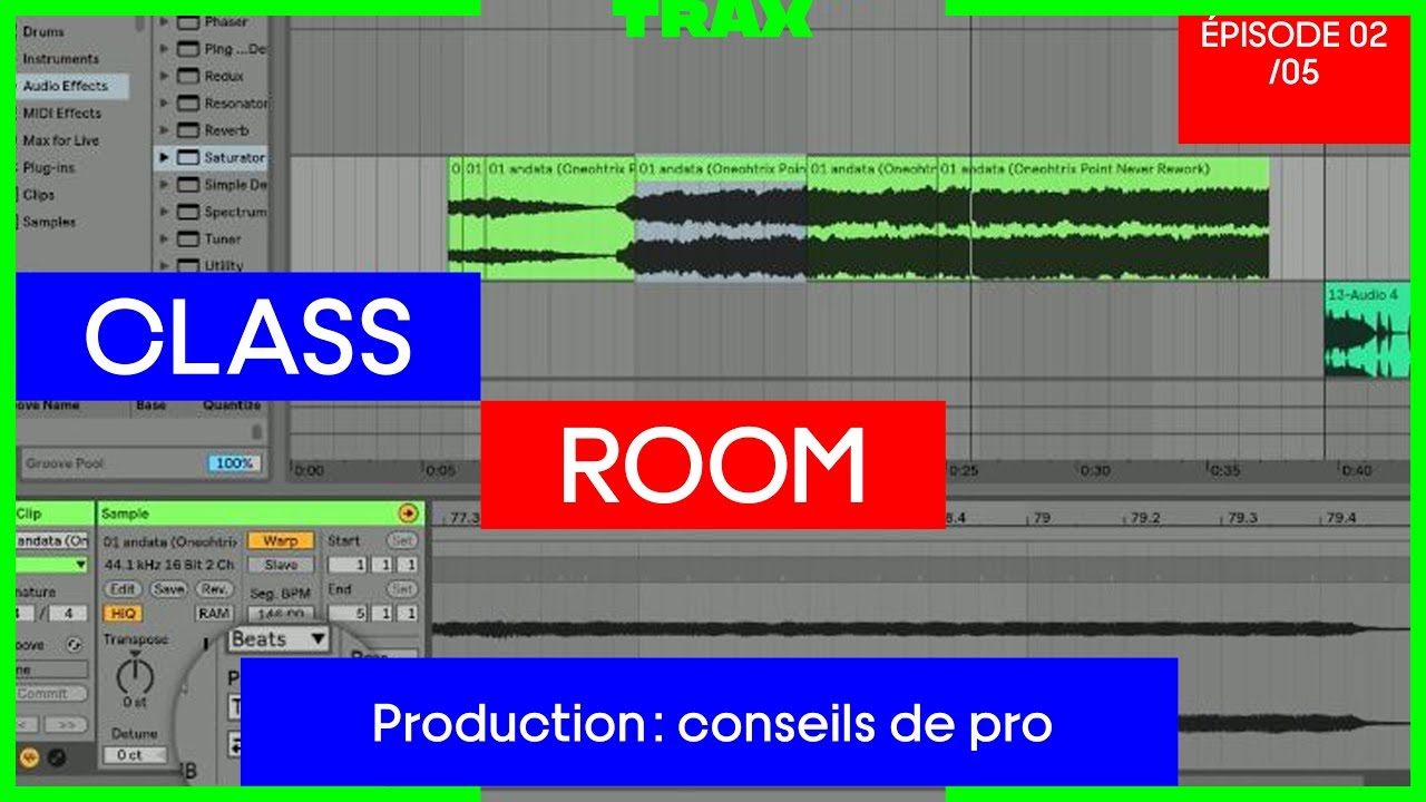 MAO : Découper un sample avec Ableton, par Trax et DJ Network [2/5]