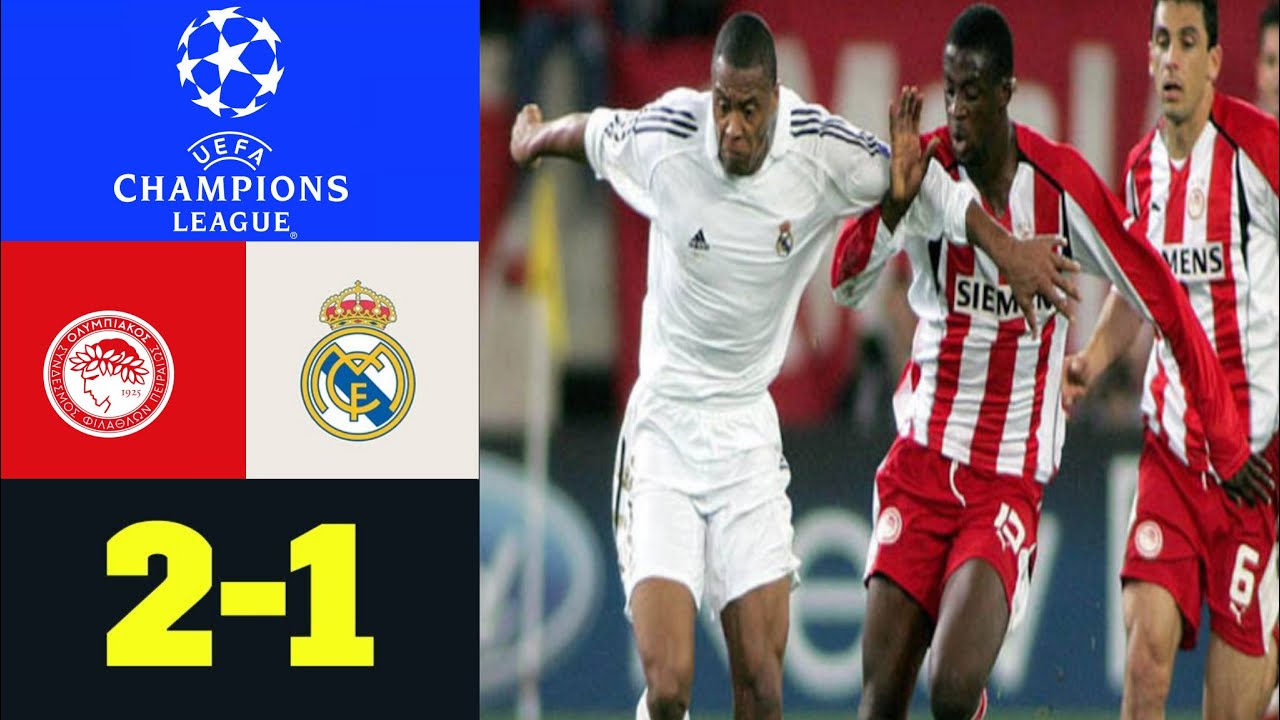 Olympiakos 2-1 Real Madrid 2005