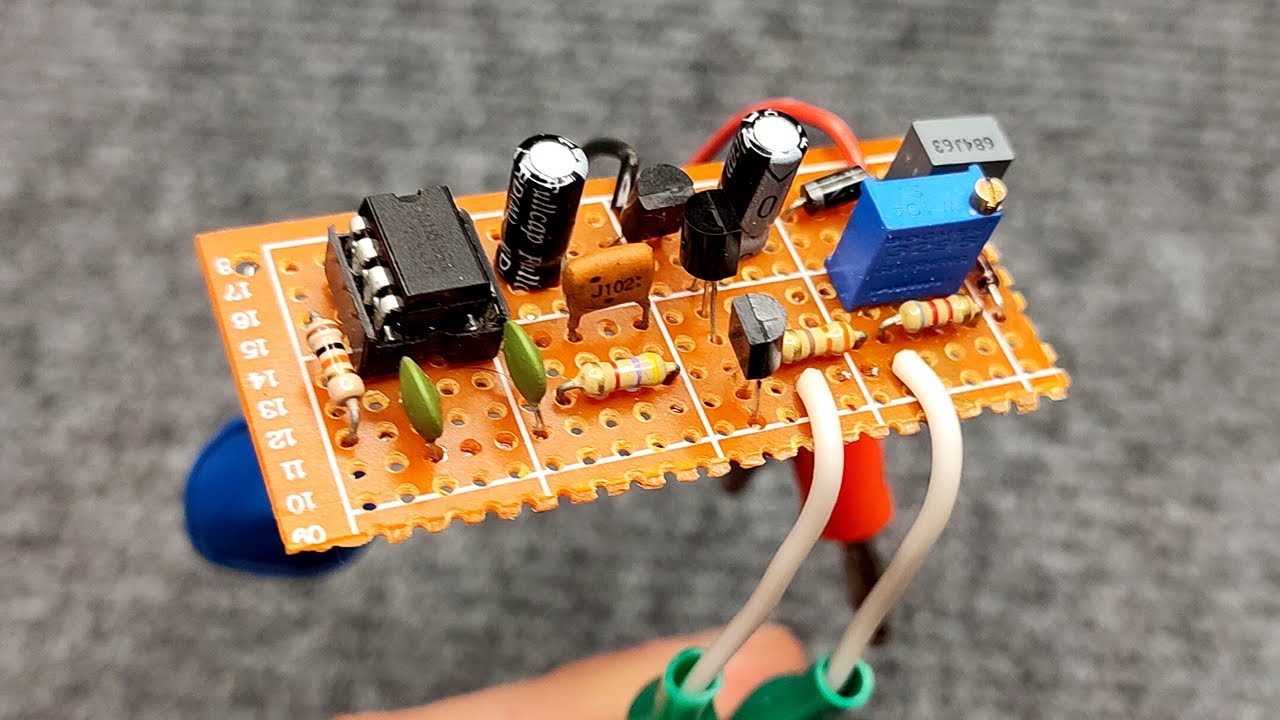 Как сделать LCR-метр из обычного мультиметра ? Приствака на NE555  PCBWay