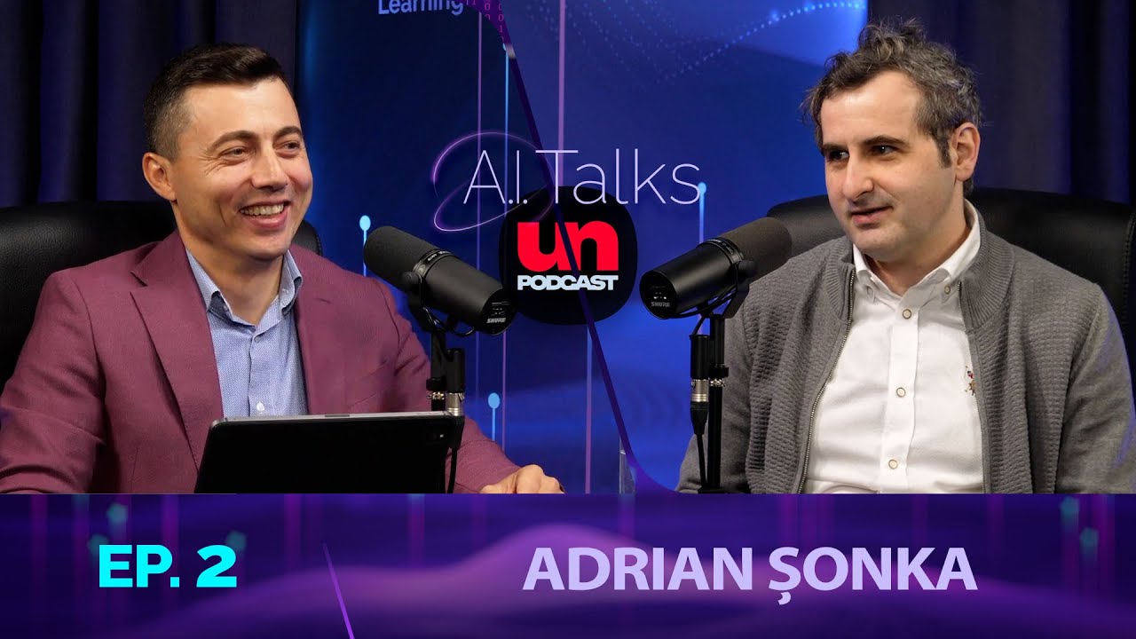 ADRIAN ȘONKA: ”Asteroizii ne pot schimba viața DOAR în rău, NU în bine!”  | UN PODCAST A.I. Talks #2