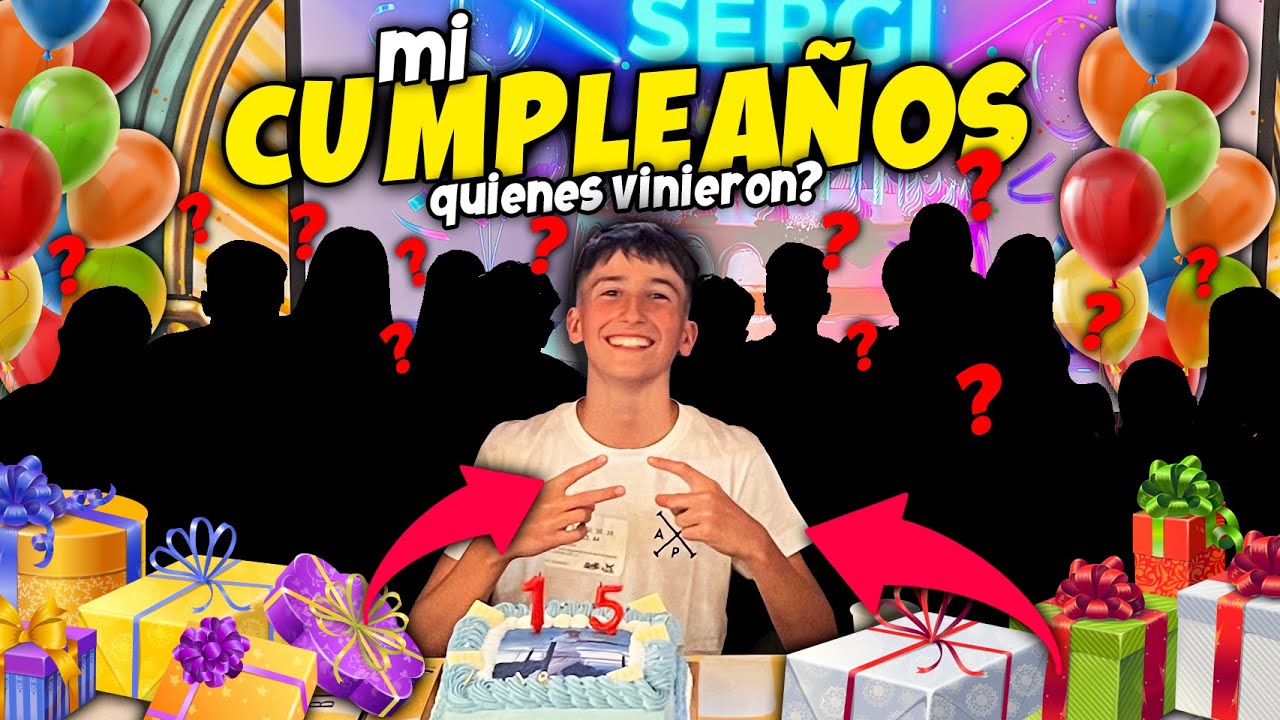 SOYSERGI MI CUMPLEAÑOS