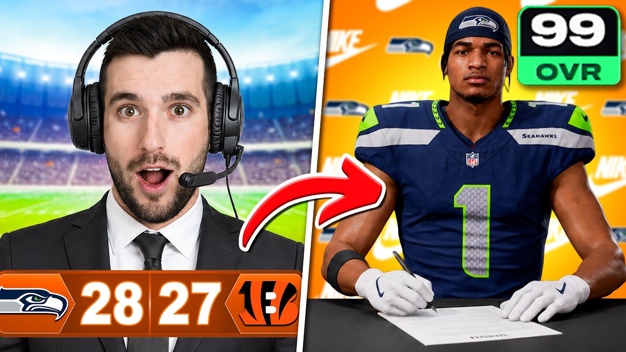 Каждая победа = добавление игрока 99 OVR в Madden 27 (полный сезон)