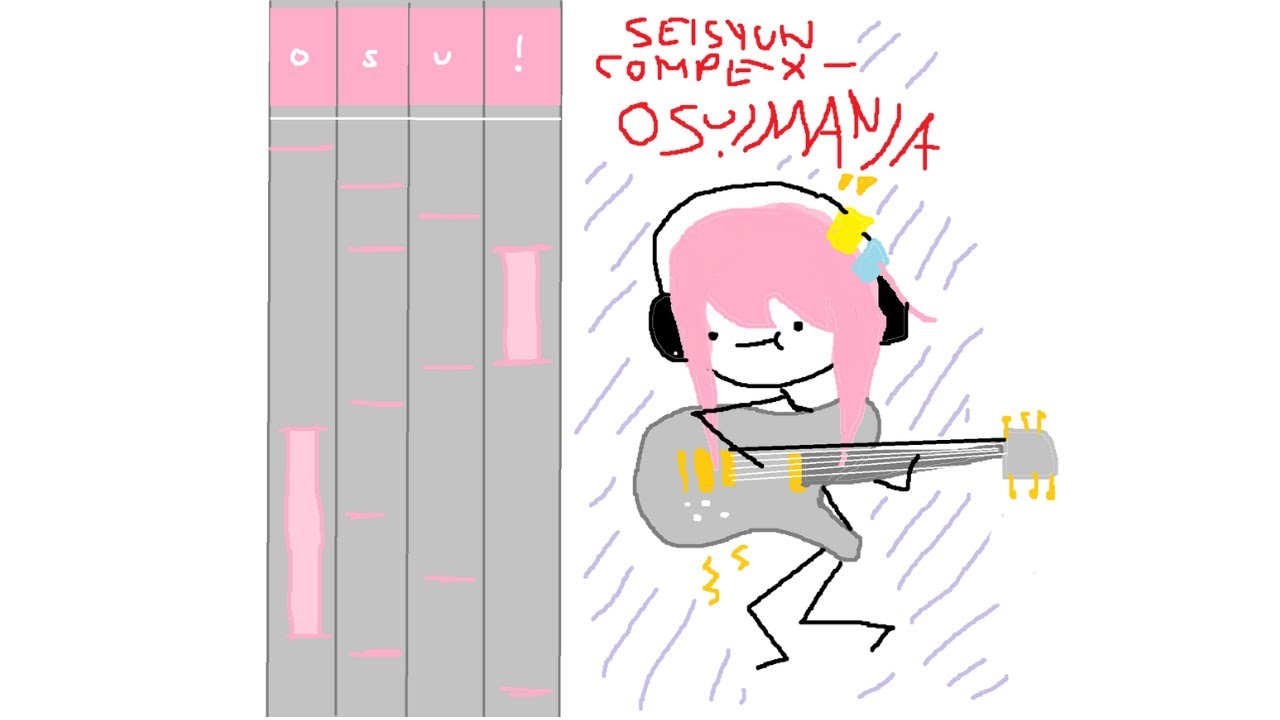 osu newbie tries bocchi opening on osu!mania