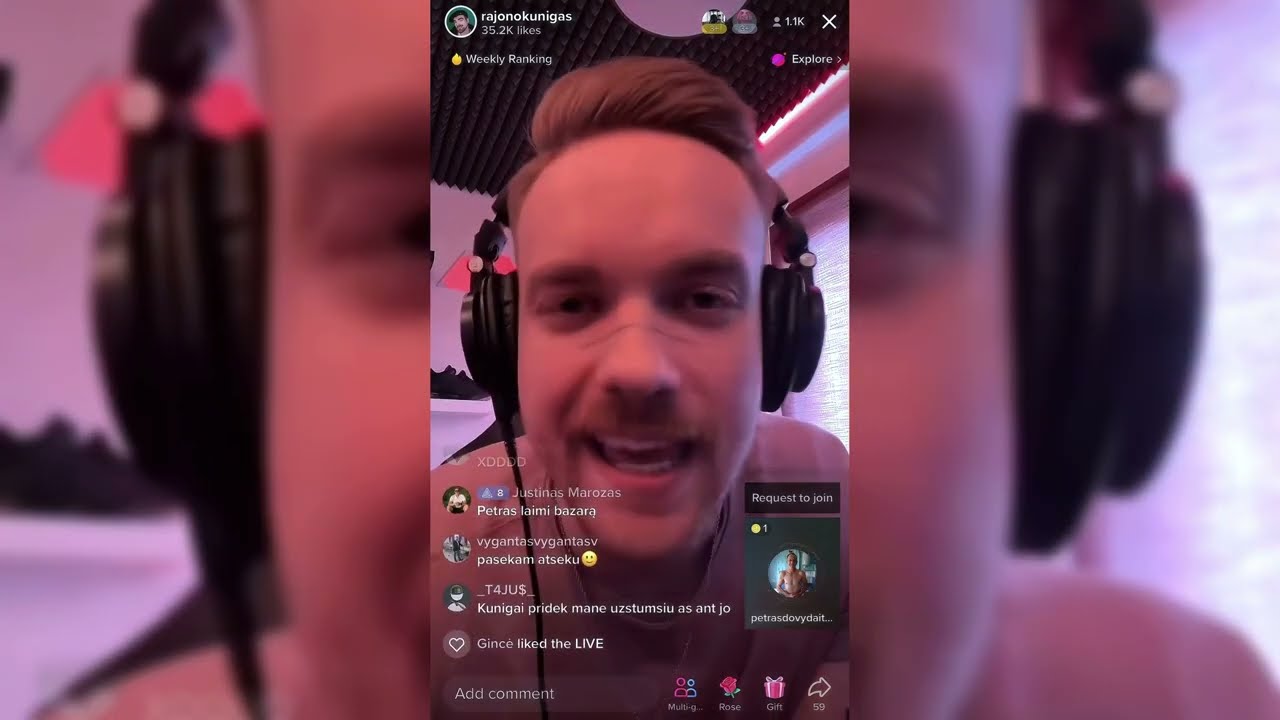 Rajono Kunigo Momentai - Tiktok Pasišūkavimas Su Petru Dovydaičiu