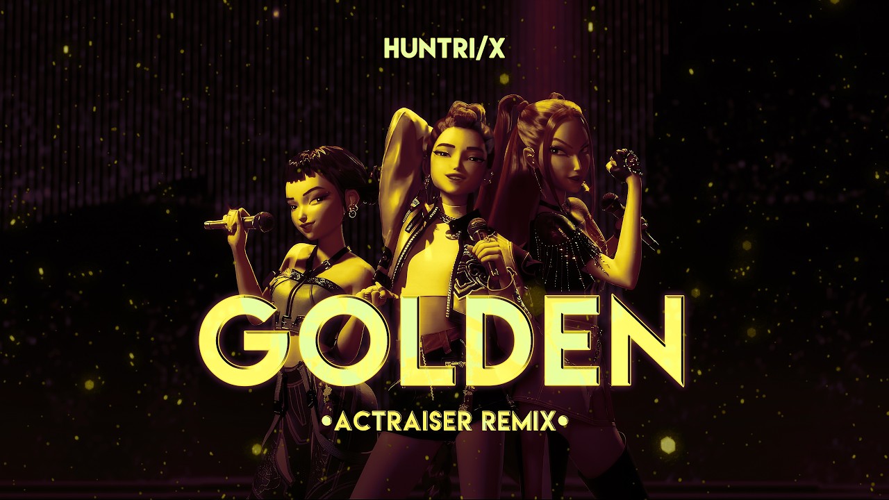 HUNTR/X (Huntrix) – Golden (Actraiser Remix) [4K Video] #hardstyle