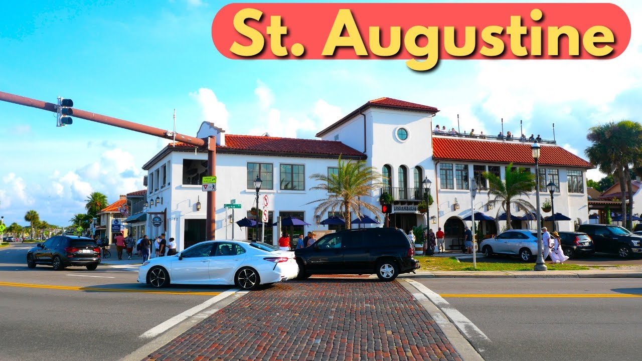 St. Augustine Florida - Driving Through St. Augustine