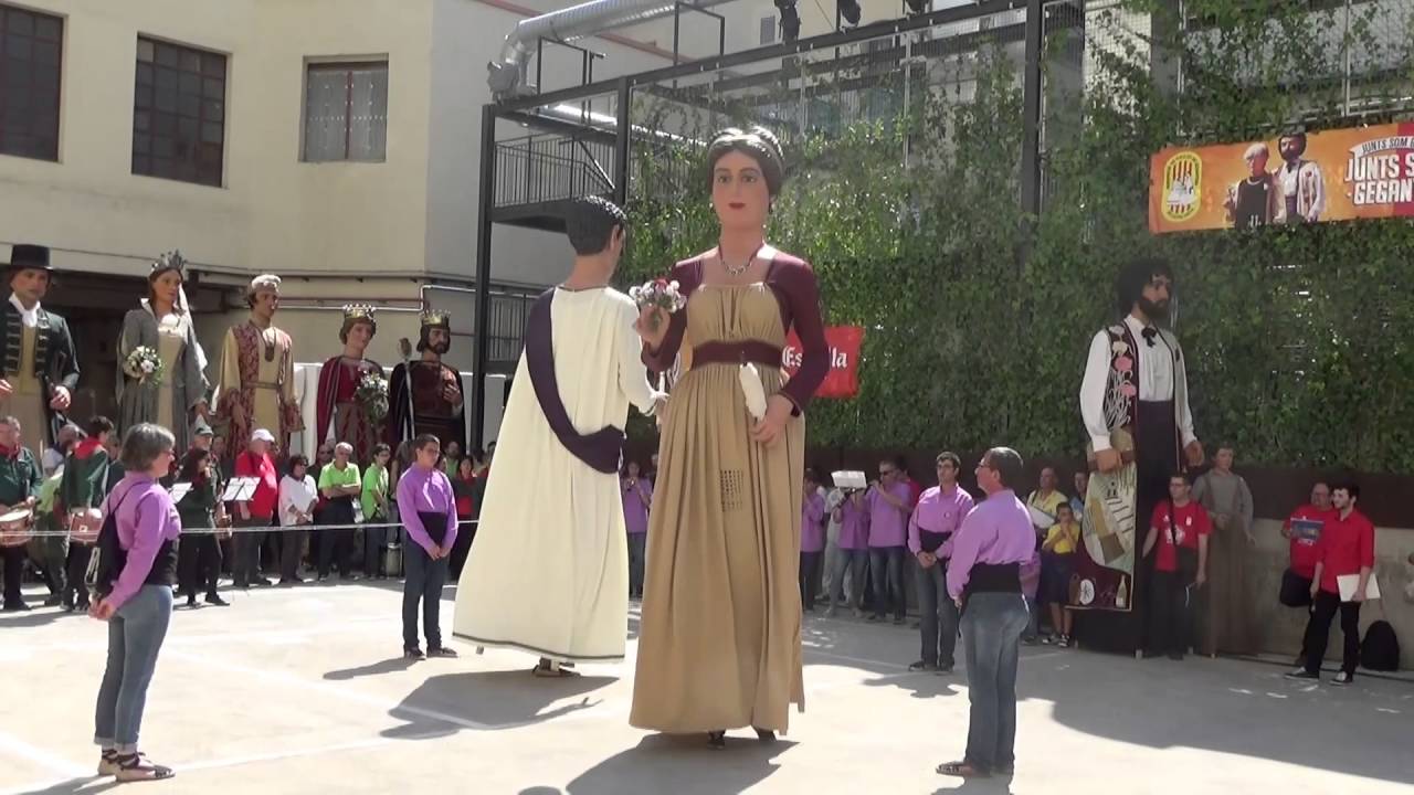 I concurs nacional de balls de gegants: Iluro de Mataró, 3r premi (Barcelona, 05/06/2016)