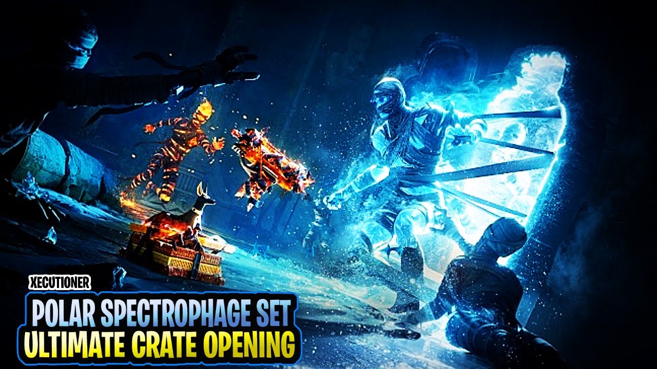 Ice Mummy Set Crate Opening | Polar Spectrophage Mummy Set | Return of Mummy Sets | New UZI Skin