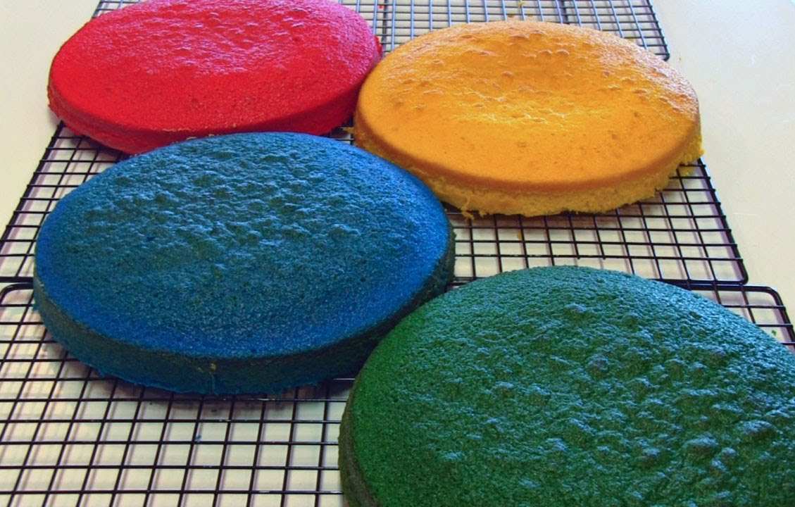Betty's Rainbow Birthday Cake