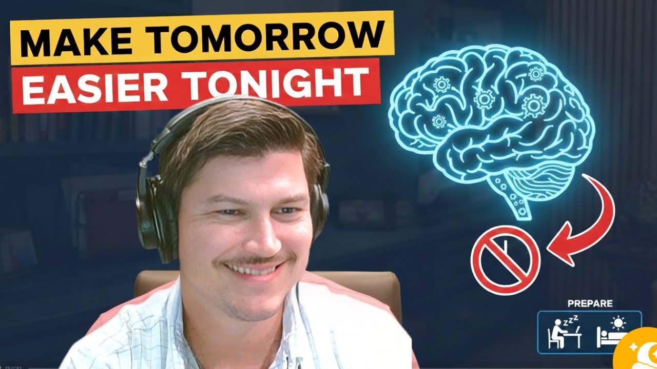 How to Make Tomorrow Easier Before It Starts