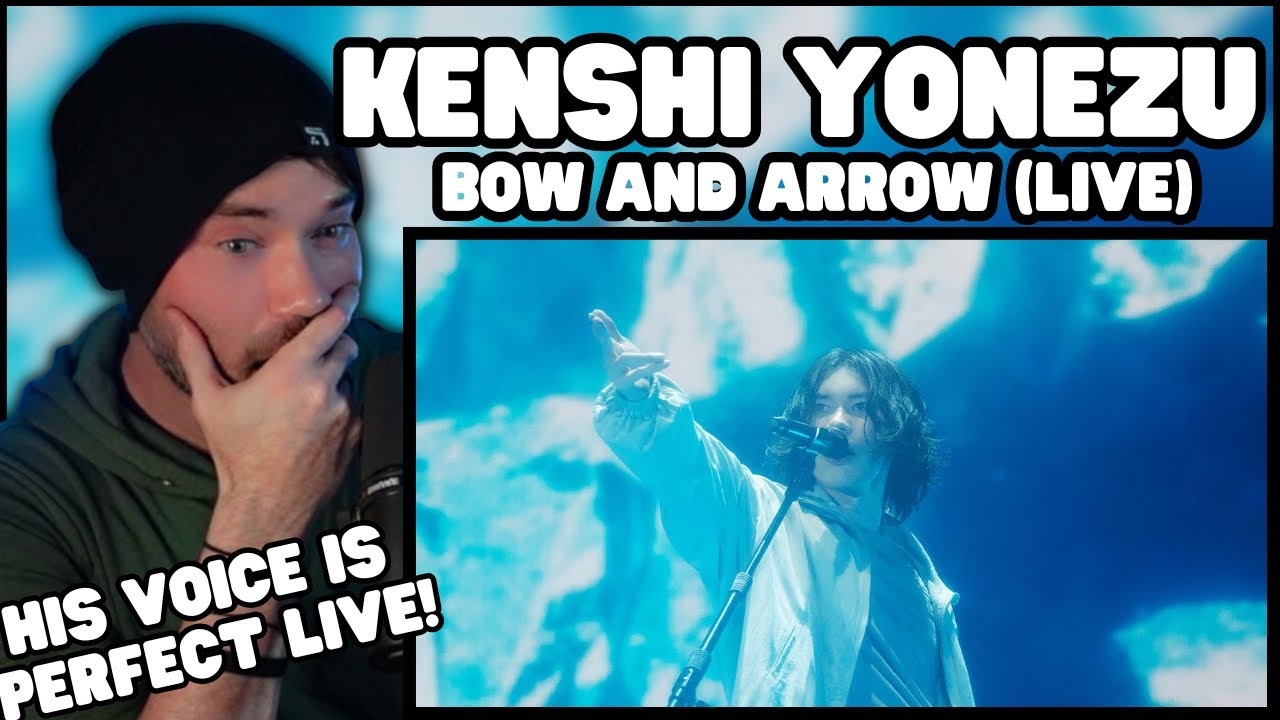 Metal Vocalist Reacts - 米津玄師 Kenshi Yonezu - BOW AND ARROW ( LIVE )