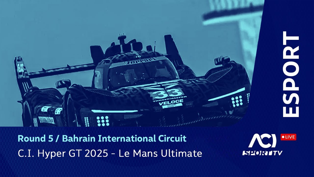 🔴 LIVE! Campionato Italiano Hypercar GT 2025 ACI Esport – Round 5 | Bahrain