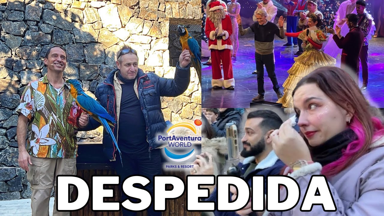 💥ÚLTIMO DIA EN PORTAVENTURA | DESPEDIDA AVES DEL PARAISO Y CHARLA BOLLINI