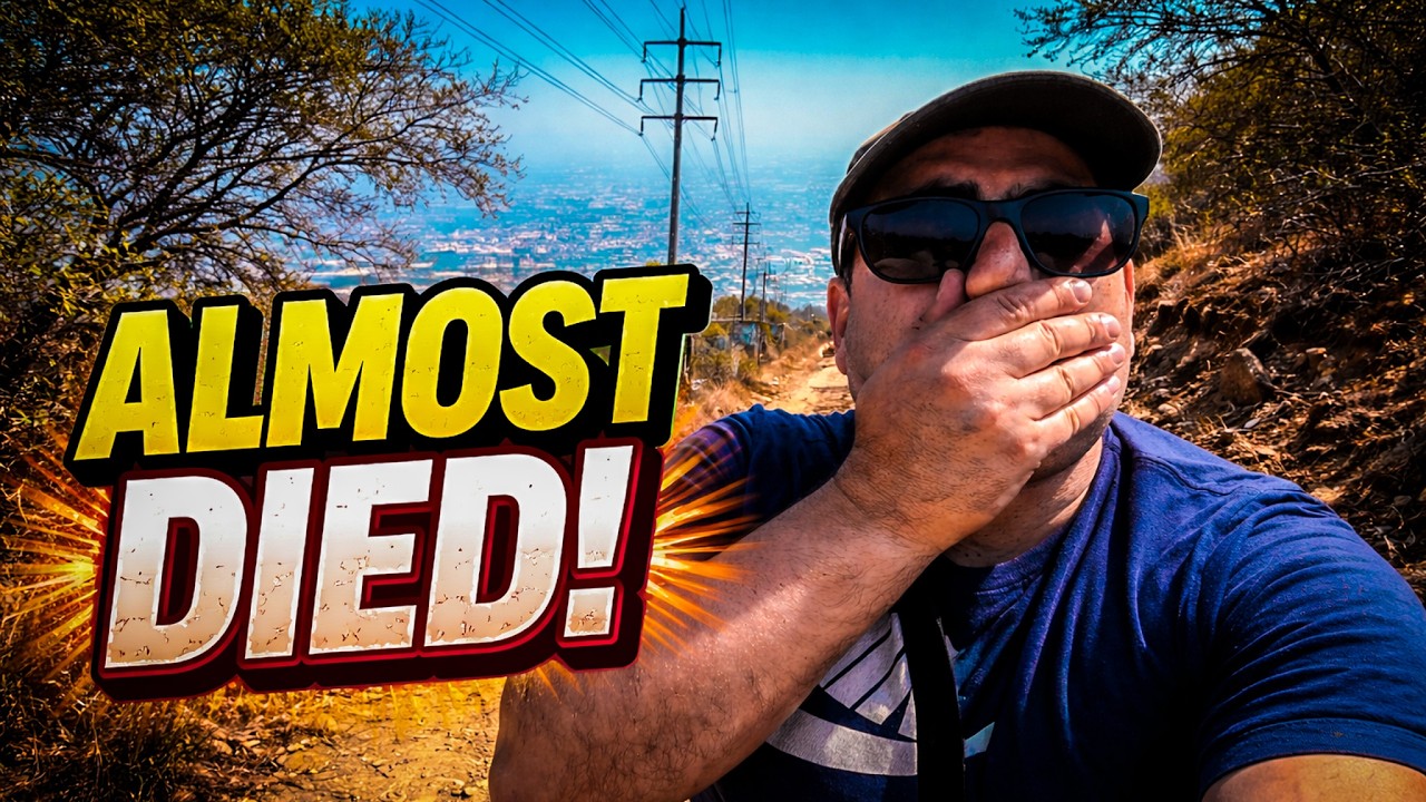 ATTEMPTING to Hike Cerro El Carbón Almost Killed Me! | Santiago, Chile 🇨🇱🗻