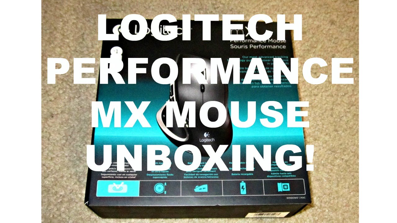 Unboxing: Logitech Performance Mx Mouse