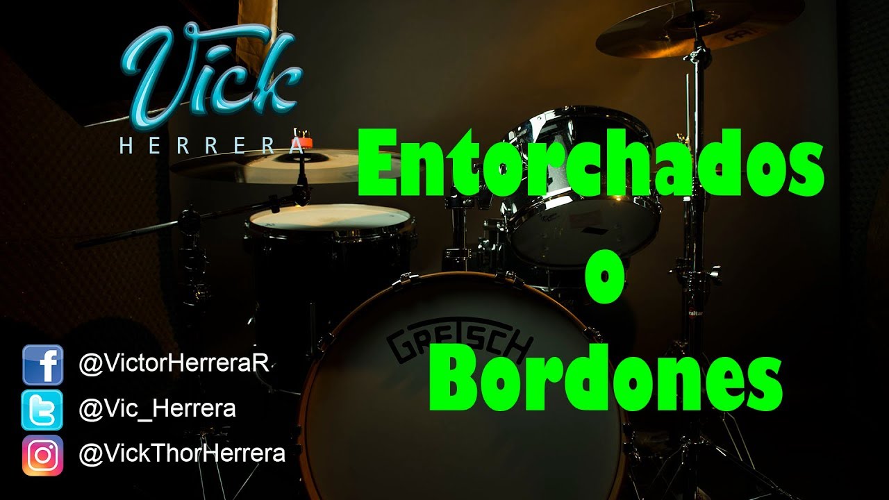 COMO AJUSTAR EL ENTORCHADO O BORDON DE TU BATERÍA - Vick Herrera
