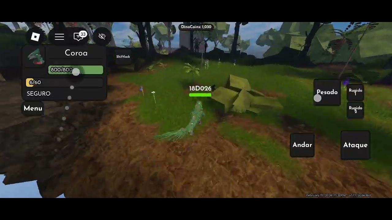 Eu achei um Lugar Secreto no Jurassic Block 