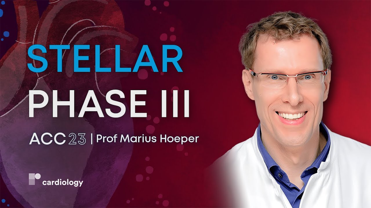 ACC 23: Исследование III фазы STELLAR: сотатерцепт у пациентов с легочной артериальной гипертензией