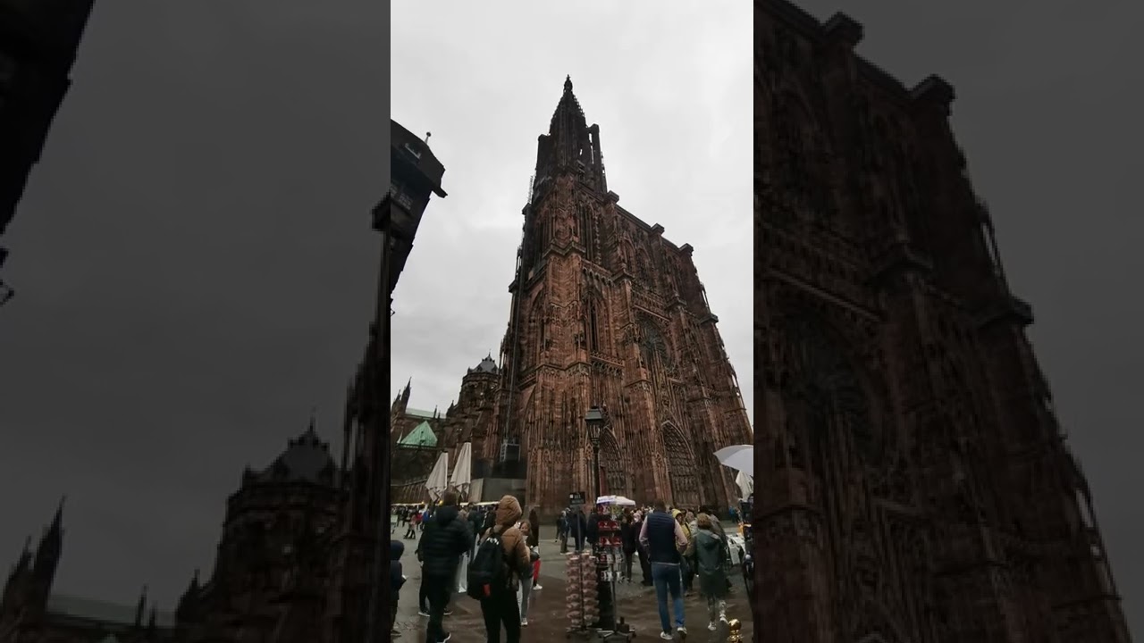 Strasbourg Notre Dame Cathedral 12 noon Bells
