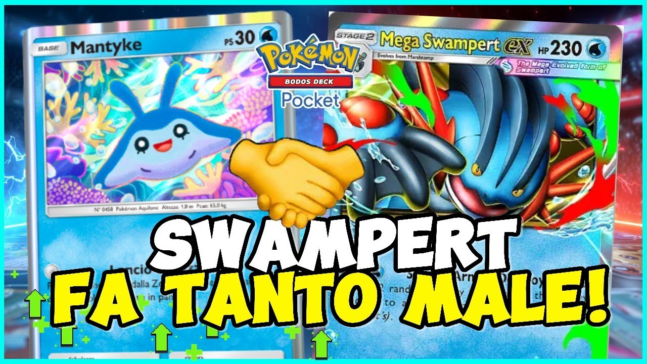 MEGA SWAMPERT LI APRE QUASI TUTTI su Pokemon TCG Pocket!