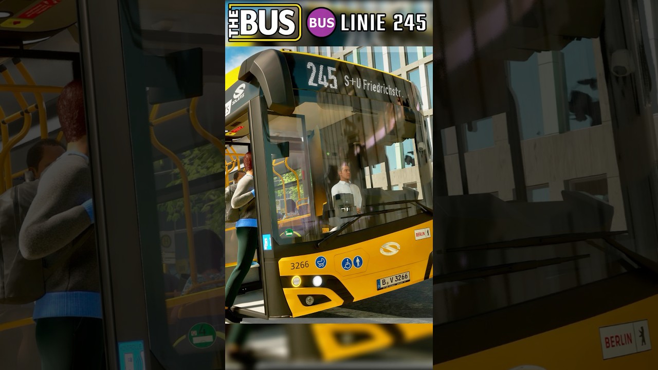 Auto Steht im weg!! 😡🚗| #shorts #berlin #bvg #gaming #thebus #simulator #funny