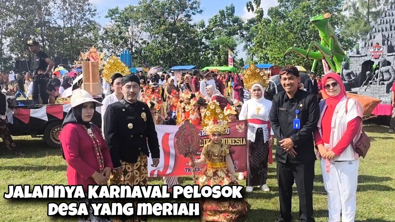 Karnaval Ds Nglengkir Blora Meriah Meski Di pelosok Desa Banyak Ogoh Ogoh & Maskot Cantik Part 02