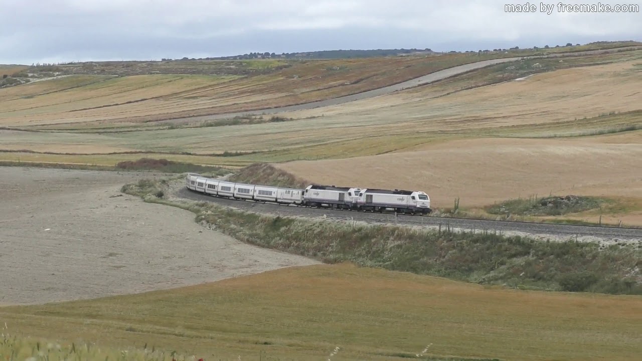 Unico tren diario Madrid-Almería en la línea Linares-Almería