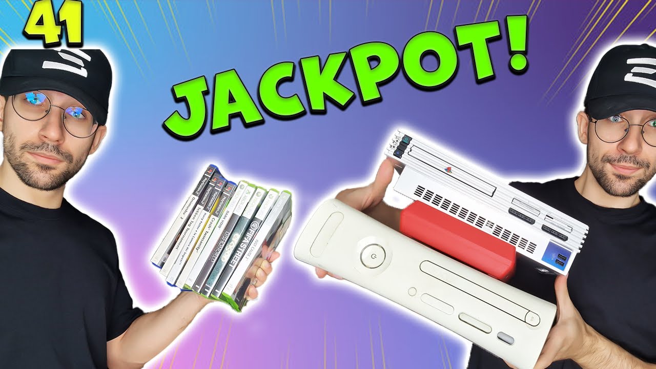 NINTENDO, PLAYSTATION, XBOX e TANTI GIOCHI- JACKPOT AL MERCATINO!