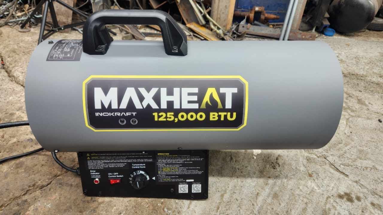 MaXheat MH125 125,000 BTU Forced Air Propane Heater