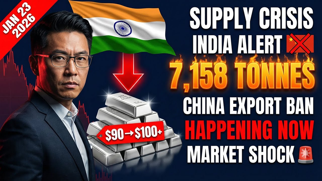 THIS IS IT! 🦍🪙 The Silver SUPPLY Shock... (INDIA Buying Spree, China Export Crisis!) Precious Metals