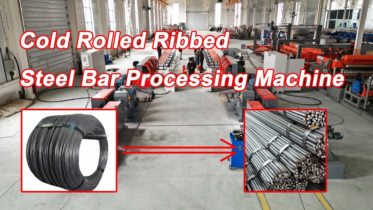 Cold Rolled Ribbed Steel Bar Processing Machine | DAPU&RKM Machinery