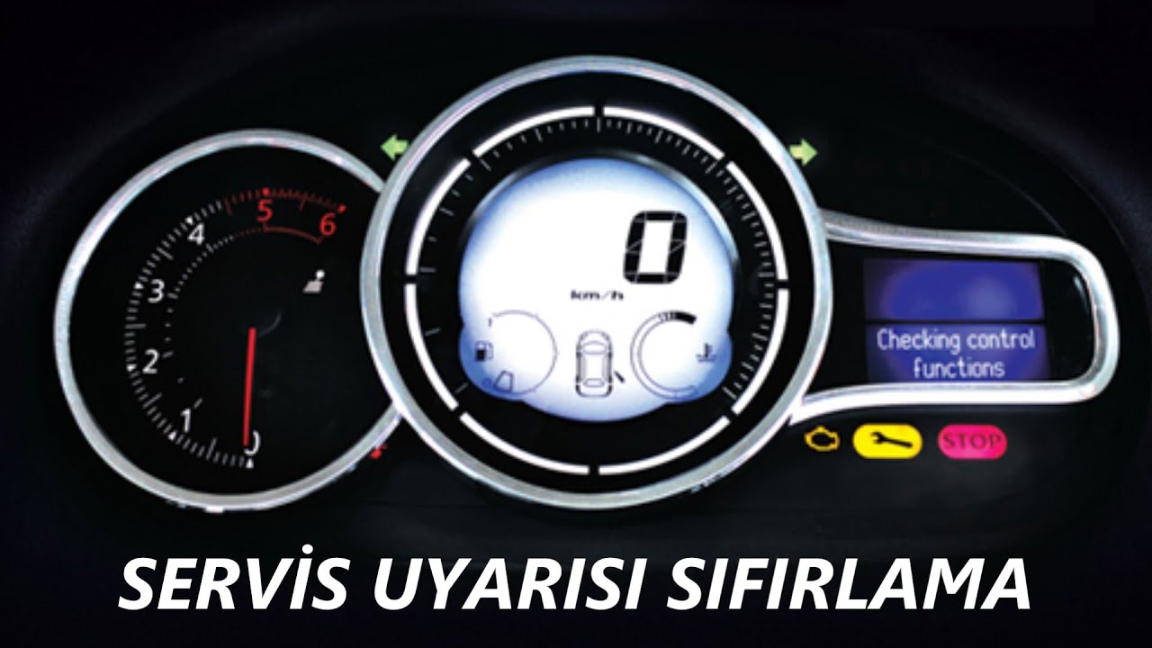FLUENCE MEGANE BAKIM SAYACI SIFIRLAMA I Servis ve Arıza Işığı Söndürme I Service Light Reset
