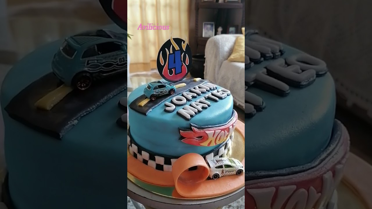Hotwheels cake #avilicious #cakesonyoutube